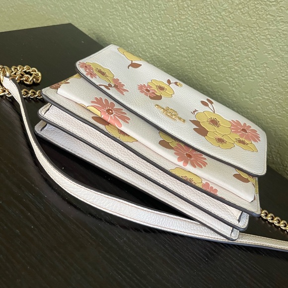 Coach Klare Floral Chain Crossbody - Picture 2 of 10